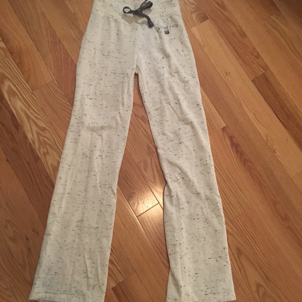 White sweatpants